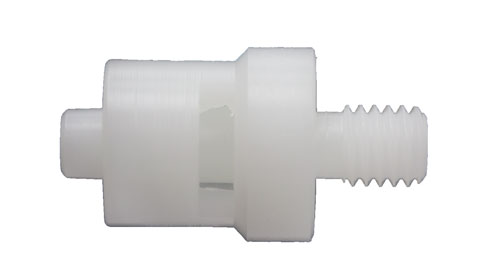 AD1330 Male Luer Lock (7/16" round), #10-32 male thread